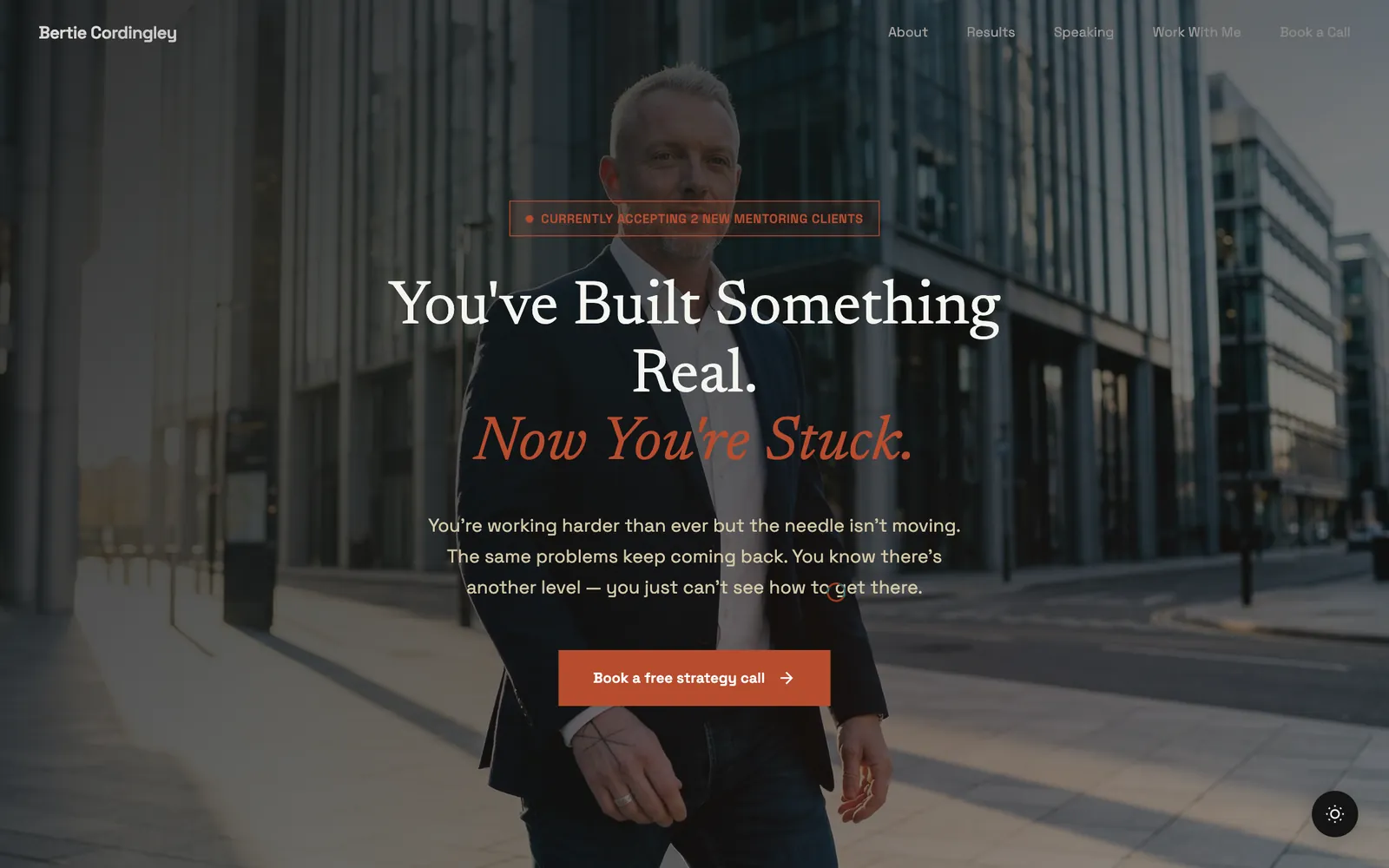 The Bertiecord website, bertiecord.co.uk