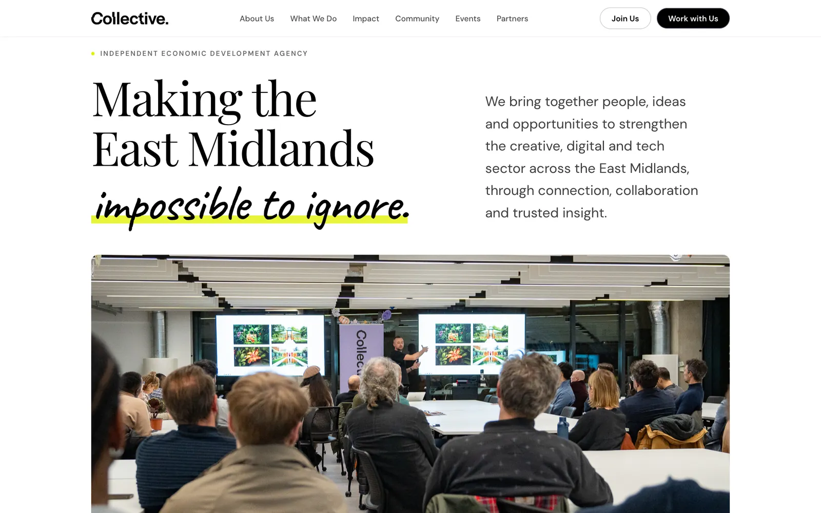 The COLLECTIVE. website