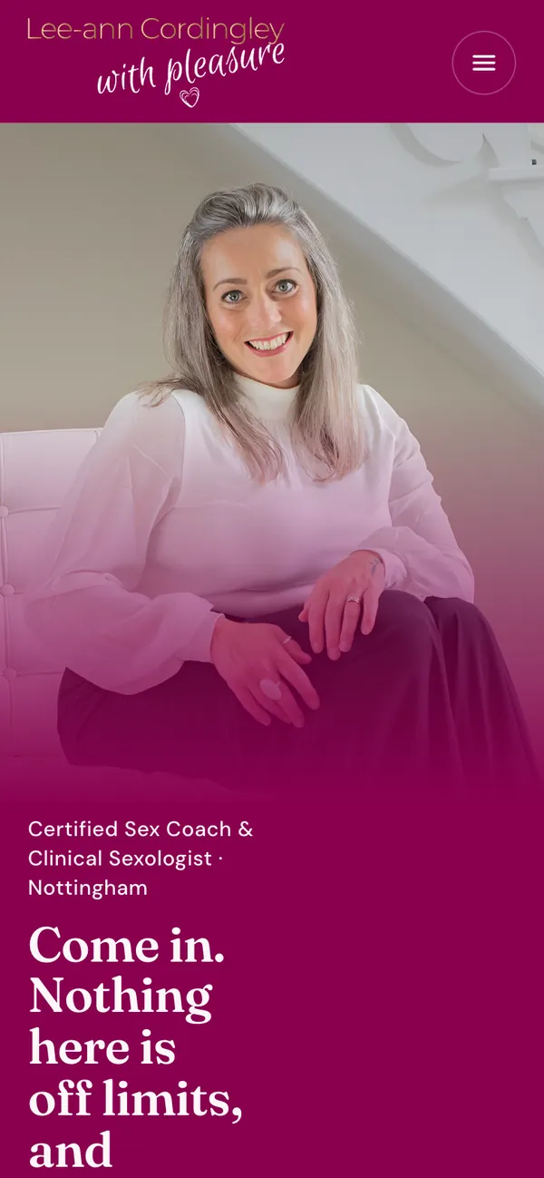 The Sex Coach on a phone